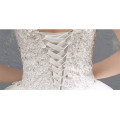 HQ189 Sexy V-neck Simple Wedding Dress Spaghetti Strap Lace Up Lace Cheap Wedding Dress Ball Gown